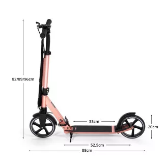 Scuter pliabil MOVINO City Comfort Antique roz Scuter pliabil MOVINO City Comfort Antique roz