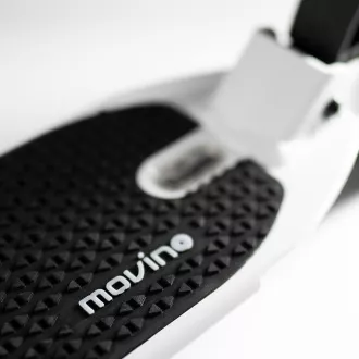 Scuter pliabil MOVINO X-Way cu frână de mână și de picior, alb