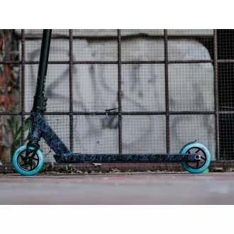 Freestyle scuter MOVINO Stunt SLAVE, albastru deschis