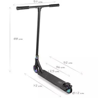 Scuter Freestyle MOVINO Stunt Kräken Neochrome