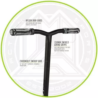 MADD GEAR Freestyle scuter Kick Pro BLACK-SILVER