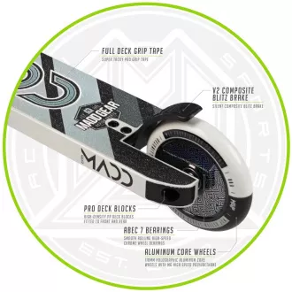 MADD GEAR Freestyle scuter Kick Pro BLACK-SILVER