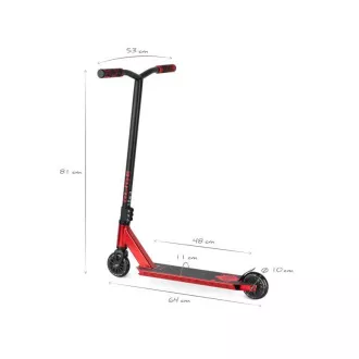 Scuter Freestyle MOVINO GLIDE, ROȘU Scuter Freestyle MOVINO GLIDE, ROȘU