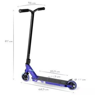 Trotineta Freestyle MOVINO Stunt, X-Core, violet