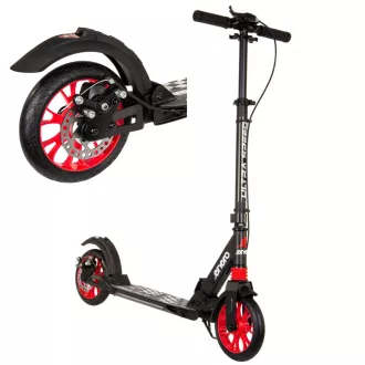 Trotinetă pliabilă ENERO ULTRA SPEED cu frână pe disc, 200mm, negru Trotinetă pliabilă ENERO ULTRA SPEED cu frână pe disc, 200mm, negru