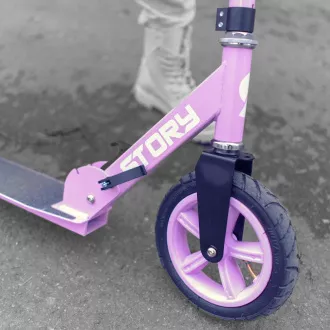 Scooter Story Civic Civic Comfort Air-wheels pliabil Kick, violet Scooter Story Civic Civic Comfort Air-wheels pliabil Kick, violet