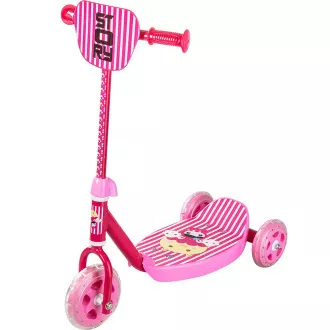 Scuter cu trei roți pentru copii Story Mini Kids, roz Scuter cu trei roți pentru copii Story Mini Kids, roz