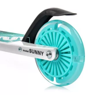 Scuter pliabil MTR Sunny X cu roți luminoase, 120 mm, perfect