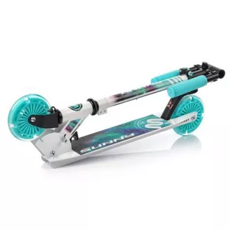 Scuter pliabil MTR Sunny X cu roți luminoase, 120 mm, perfect