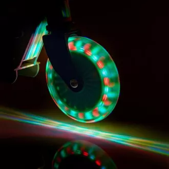 Scuter pliabil MTR Sunny X cu roți luminoase, 120 mm, perfect