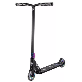 Trotinetă Story High Roller Stunt Freestyle, Negru-Curcubeu Trotinetă Story High Roller Stunt Freestyle, Negru-Curcubeu