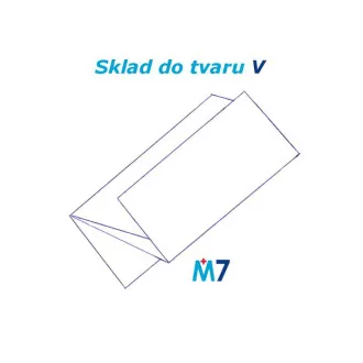 Șervețele de hârtie V, 2 straturi STANDART 3990 buc.