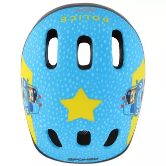 Cască de bicicletă pentru copii FUN POLICE, 52-56 cm
