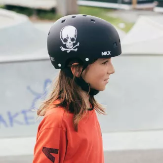 Cască freestyle NKX Brain Saver, Alb, M (54-57cm)