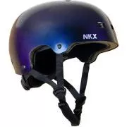 Casca freestyle NKX Brain Saver, Curcubeu, L (58-61cm)