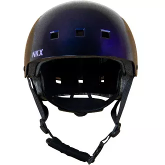 Casca freestyle NKX Brain Saver, Curcubeu, L (58-61cm)