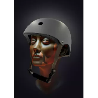 Cască SKITT pentru copii NEXUS Edition, Gri deschis, M (54-57cm)