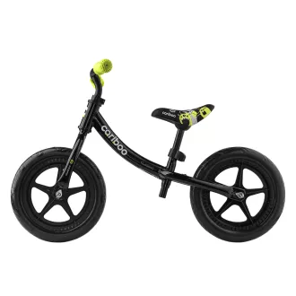 Bicicletă de echilibru pentru copii MOVINO Cariboo CLASSIC, roți de 12'', neagră Bicicletă de echilibru pentru copii MOVINO Cariboo CLASSIC, roți de 12'', neagră