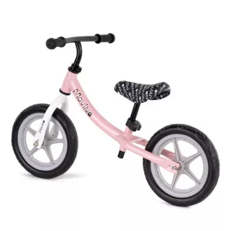 Balansoar pentru copii MOVINO Cariboo CLASSIC, roți 12'', roz-gri