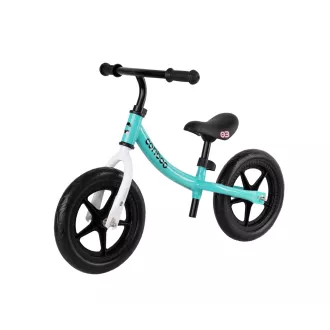 Bicicletă de echilibru pentru copii MOVINO Cariboo CLASSIC, roți de 12'', turcoaz-negru