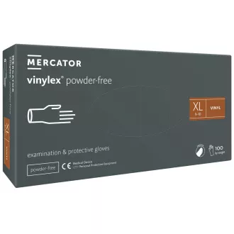 VINYLEX POWDER FREE - Mănuși din vinil (fără pulbere) albe, 100 buc, M VINYLEX POWDER FREE - Mănuși din vinil (fără pulbere) albe, 100 buc, M