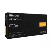 NITRYLEX BLACK - Mănuși din nitril (fără pulbere) negru, 100 buc, XL