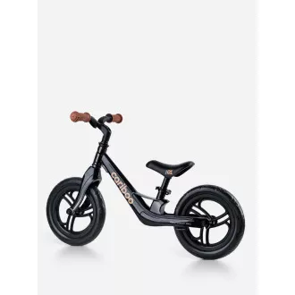 Bicicletă de echilibru pentru copii MOVINO Cariboo MAGNESIUM PRO 12", Espresso-Negru