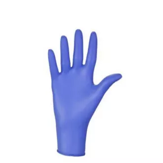 NITRYLEX BASIC - Mănuși din nitril (fără pulbere) albastru închis, 100 buc, S