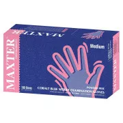 NITRYLEX MAXTER - Mănuși din nitril (fără pulbere) albastru închis, 100 buc, XL