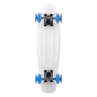 Pennyboard MTR GLOW WHITE 56 cm roți cu LED-uri