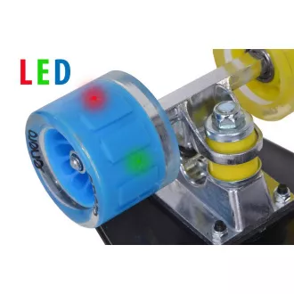 Pennyboard ENERO IRIS, 56 cm cu roti LED Pennyboard ENERO IRIS, 56 cm cu roti LED