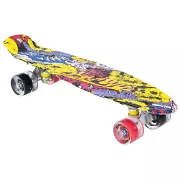 Pennyboard ENERO STREET-ART, 56 cm cu roti LED