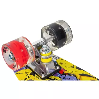 Pennyboard ENERO STREET-ART, 56 cm cu roti LED