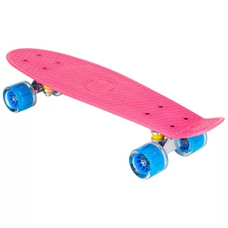 Pennyboard ENERO RUBY, 56 cm cu roți LED