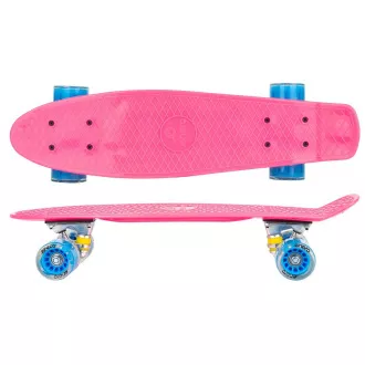 Pennyboard ENERO RUBY, 56 cm cu roți LED