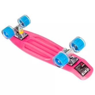 Pennyboard ENERO RUBY, 56 cm cu roți LED