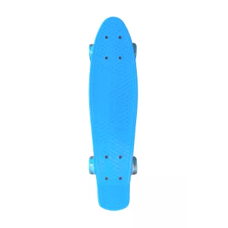 Pennyboard cu roți cu LED-uri, 56 cm ALBASTRU deschis Pennyboard cu roți cu LED-uri, 56 cm ALBASTRU deschis
