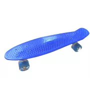 Pennyboard cu roți cu LED-uri, 56 cm DARK BLUE
