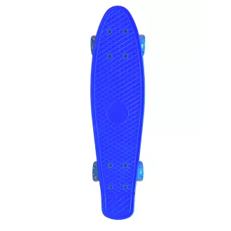Pennyboard cu roți cu LED-uri, 56 cm DARK BLUE