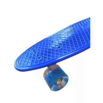 Pennyboard cu roți cu LED-uri, 56 cm DARK BLUE