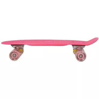 Pennyboard cu roți cu LED-uri, 56 cm PINK Pennyboard cu roți cu LED-uri, 56 cm PINK