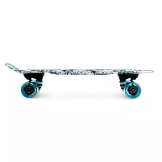 Pennyboard MOVINO Chameleon (DoublePrint) cu roți LED, 56cm