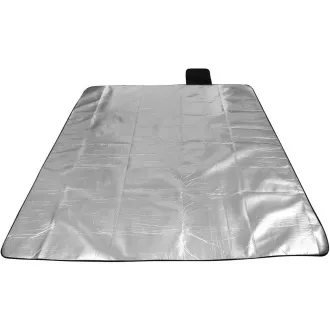 Pătură de picnic ENERO SPRING ORANGE cu învelitoare ALU, 200x180 cm