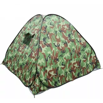 Cort turistic pentru 3-4 persoane camuflaj