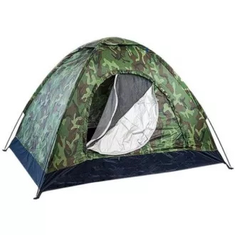 Cort de drumeție pentru max. 3 persoane, 2x2m, camuflaj