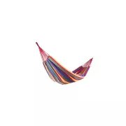 Hamac din bumbac, roșu-violet, dublu - 270x150cm