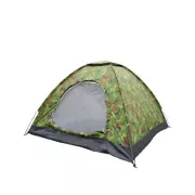 Cort de drumeție pentru max. 2 persoane, 2x1,5m, camuflaj