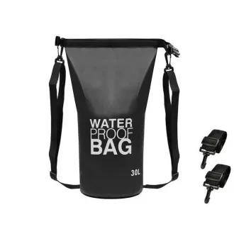 Sac uscat impermeabil 30 L, gri