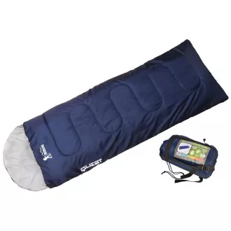 Sac de dormit turistic Royokamp QUEST 210x70 cm, albastru închis, Albastru închis