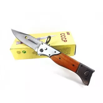 Cuțit de buzunar AK-47, pliabil, 23 cm